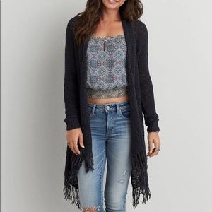 NWOT ☀️ Fringe Cardigan